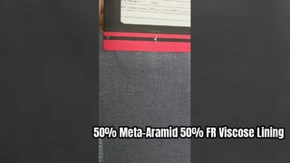 Ύφασμα επένδυσης βισκόζης 50% Meta-Aramid 50% FR