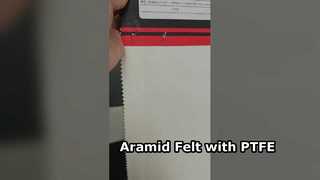 160gsm Αραμιδική τσόχα πλαστικοποιημένη με PTFE
