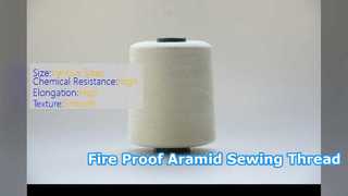 Βιομηχανικό ράψιμο με κλωστή Meta Aramid Heat Resistant