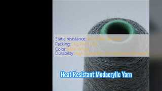 Μοδακρυλικό νήμα Premium ανθεκτικό στη θερμότητα για κλωστοϋφαντουργικά προϊόντα