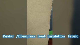 Θερμομονωτικό ύφασμα Kevlar/fiberglass