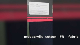 μοντακρυλικό βαμβακερό FR ύφασμα