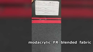 Μοδακρυλικό αναμεμειγμένο ύφασμα επιβραδυντικό φλόγας