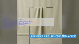 100 τοις εκατό Meta Aramid Fabric Resistant Protection στη φλόγα