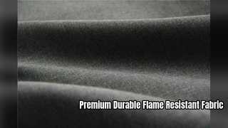 Premium Black Lenzing Viscose Fabric Ανθεκτικό και Αναπνεύσιμο