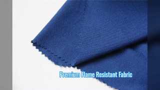 Ανθεκτικό ύφασμα ανθεκτικό στη φλόγα Lenzing FR Viscose Fabric