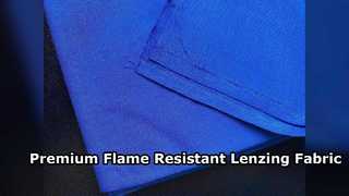 Premium Lenzing FR Viscose Fabric ανθεκτικό στη φλόγα
