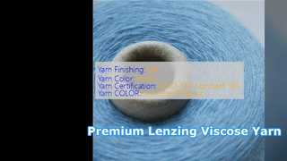 Νήμα βισκόζης Premium Lenzing για κλωστοϋφαντουργικά προϊόντα υψηλής απόδοσης
