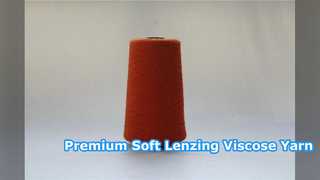 Νήμα βισκόζης Premium Lenzing για μαλακά ανθεκτικά υφάσματα