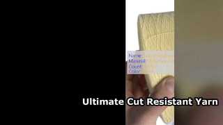66TEX Para Aramid νήμα για γάντια Ultimate Cut Resistant