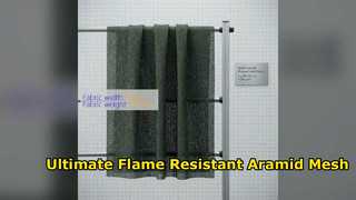 Προστατευτικό ύφασμα 600D Para Aramid Mesh Ανθεκτικό στη Φλόγα