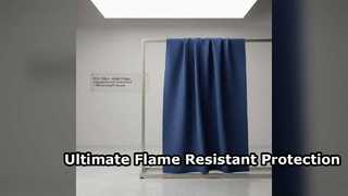 100 τοις εκατό Meta Aramid Fabric Resistant Protection στη φλόγα