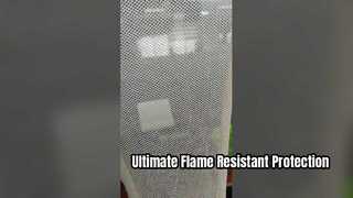 100% Meta-Aramid Eyelet Fabric