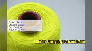 Νήμα Para Aramid υψηλής αντοχής για βιομηχανική προστατευτική ένδυση