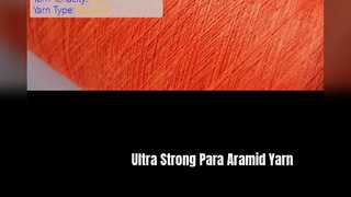 High Tenacity Para Aramid Yarn for Superior Safety Gear