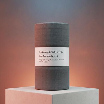 Αντοχή σε θραύση 1000N 1200N Meta Aramid Fabric Fastness Color Επίπεδο 5 Σχεδιασμένο για ανθεκτικό σε υψηλές θερμοκρασίες προστατευτικό εξοπλισμό