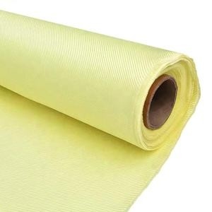 Υψηλής αντοχής ύφασμα παραγράφου Aramid Kevlar 3000D 400g κίτρινο