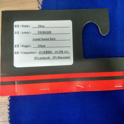 ύφασμα ινών Aramid πλάτους 150cm με την καλή χημική αντίσταση νημάτων νηματοποίησης