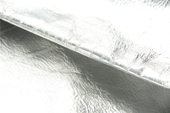 Υψηλό ύφασμα 2mm πάχος 550 GSM Aramid εκτατής δύναμης με το επίστρωμα αλουμινίου