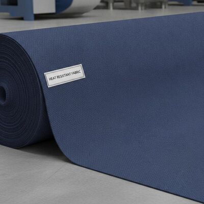 Navy Blue Ανθεκτικό στη θερμότητα Ύφασμα 200gsm Ανθεκτικό Υλικό Κατάλληλο για Βιομηχανικές Εφαρμογές και Προστατευτικά Ενδύματα