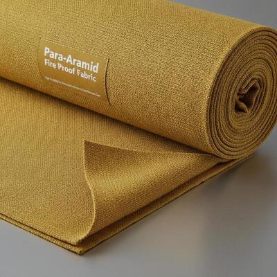 Para Aramid Fabric Fireproof Fabric που παρέχει υψηλή ευελιξία, κατάλληλο για προστατευτικές στολές και ανθεκτικό στη θερμότητα εξοπλισμό