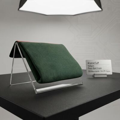 940gsm Αραμιδικό ύφασμα μανσέτας επιβραδυντικό φλόγας με υψηλή αντοχή στην τριβή και χημική αντοχή για πυρίμαχα ενδύματα