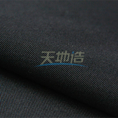 Μαύρο ύφασμα 93/5/2 ινών 280gsm Meta Aramid με PU το επίστρωμα