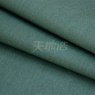 Viscose Aramid προστατευτικής ενδυμασίας ύφασμα 260gsm πράσινο