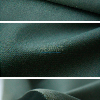 Viscose Aramid προστατευτικής ενδυμασίας ύφασμα 260gsm πράσινο