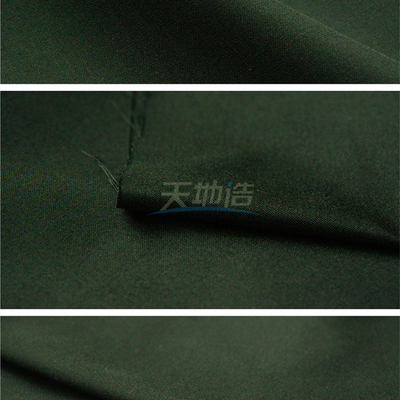 Πράσινο Viscose Aramid ύφασμα 70/30 260gsm για τη προστατευτική ενδυμασία