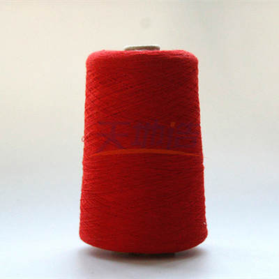 Κόκκινο συνδυασμένο Aramid νήμα Ne33/2 Meta για τη χημική προστατευτική ενδυμασία πετρελαίου